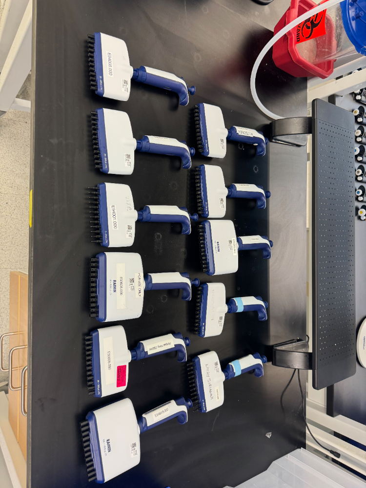 Image of Rainin Pipet-Lite XLS Multichannel Pipettes - Quantity 11